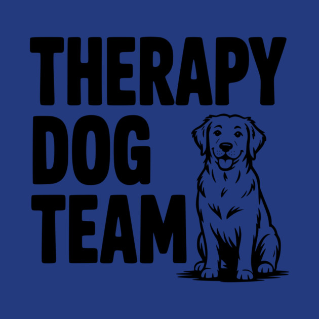 Therapy Dog Team by Frank Ring