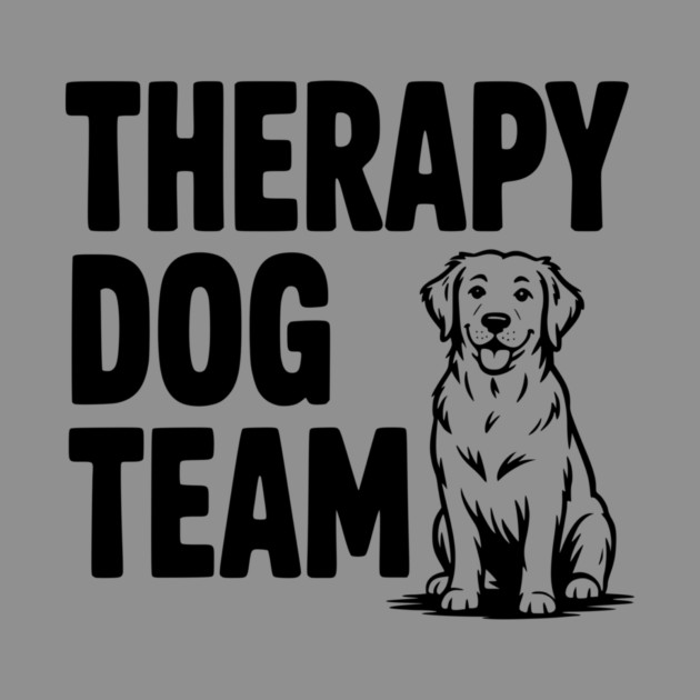 Therapy Dog Team by Frank Ring
