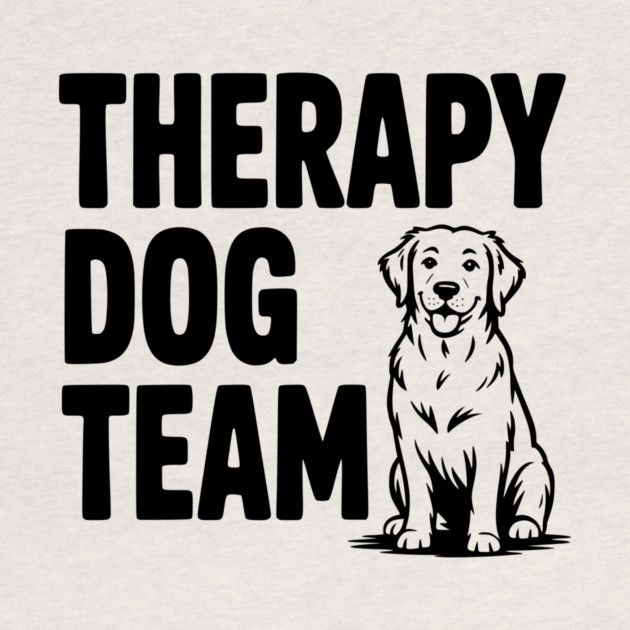 Therapy Dog Team by Frank Ring