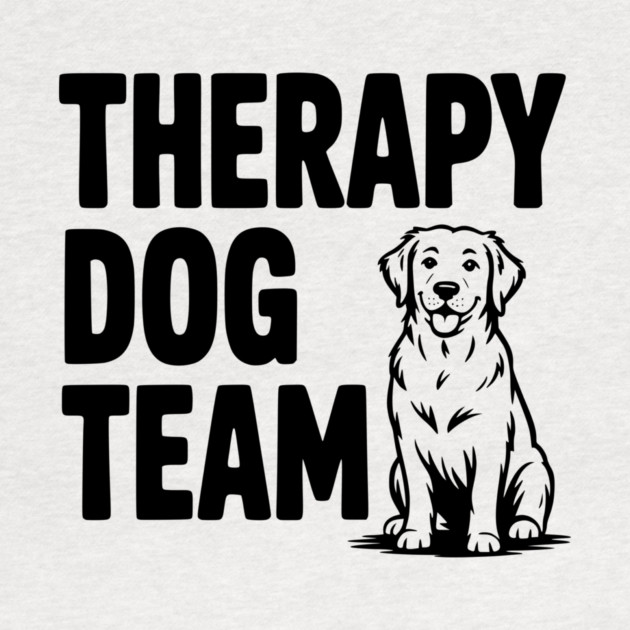 Therapy Dog Team by Frank Ring