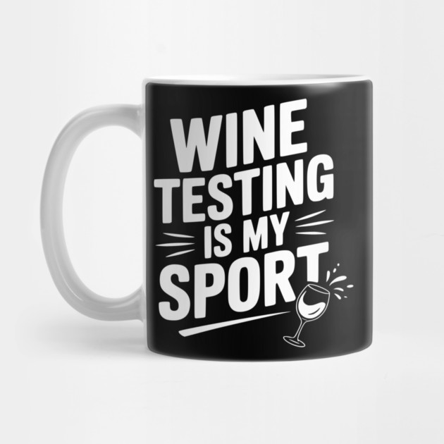 Wine Testing is My Sport by Frank Ring