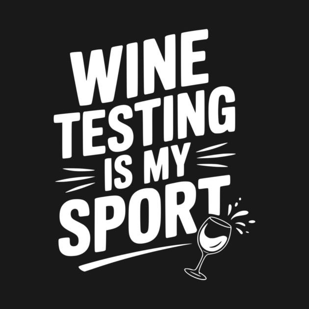 Wine Testing is My Sport by Frank Ring