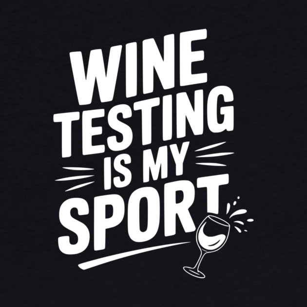 Wine Testing is My Sport by Frank Ring