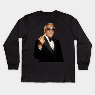 Redd Foxx Legend - Classic Attitude Kids Long Sleeve T-Shirt