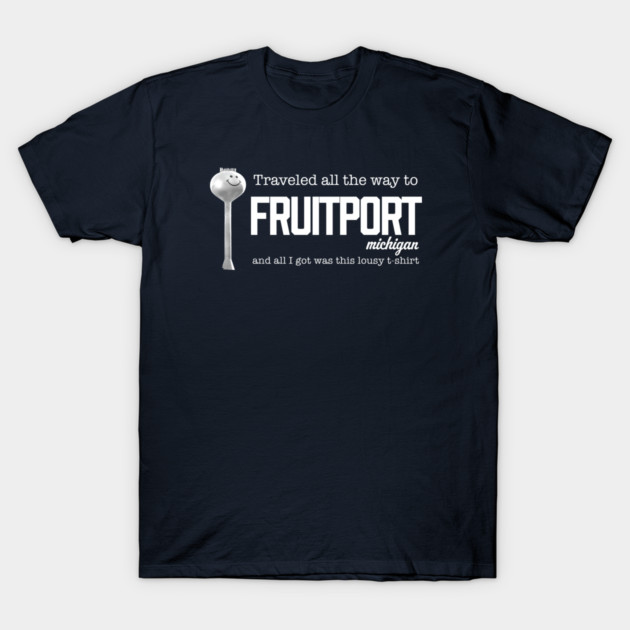 Fruitport Water Tower T-Shirt by StereoBacon