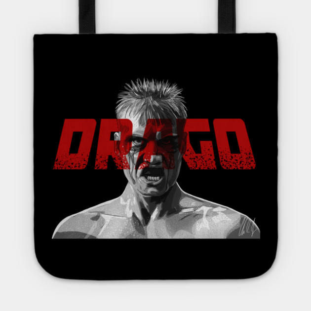 Rocky 4: DRAGO Tote by 51Deesigns