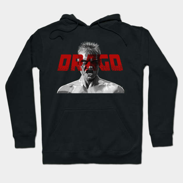 Rocky 4: DRAGO Hoodie by 51Deesigns
