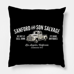 Sanford and Son Salvage - Established 1972 (Vintage Edition) Pillow