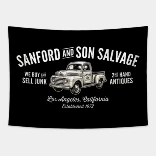 Sanford and Son Salvage - Established 1972 (Vintage Edition) Tapestry