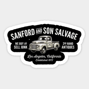 Sanford and Son Salvage - Established 1972 (Vintage Edition) Sticker