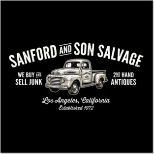 Sanford and Son Salvage - Established 1972 (Vintage Edition) Posters and Art