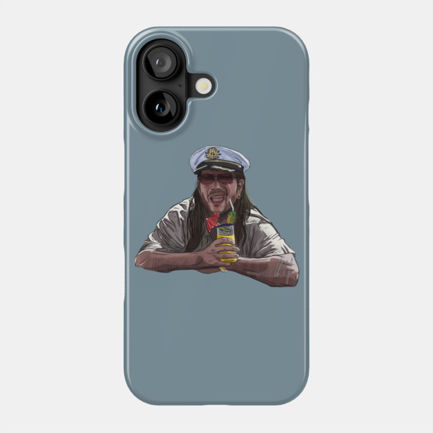 Club Dread: Bill Paxton is Coconut Pete Phone Case by 51Deesigns