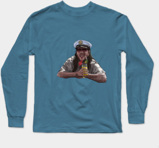 Club Dread: Bill Paxton is Coconut Pete Long Sleeve T-Shirt