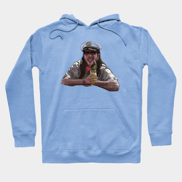 Club Dread: Bill Paxton is Coconut Pete Hoodie by 51Deesigns