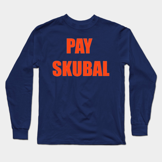 Pay Skubal! Long Sleeve T-Shirt by StereoBacon