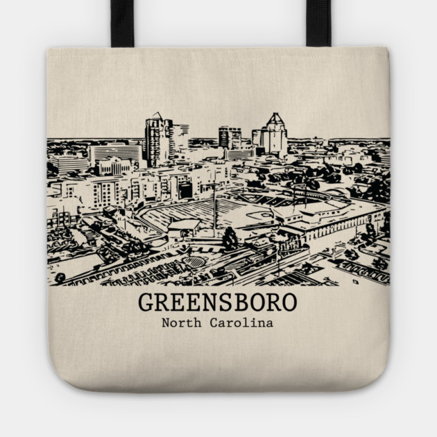 Greensboro - North Carolina Tote by Lakeric