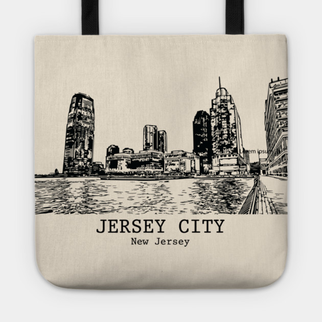 Jersey City - New Jersey Tote by Lakeric