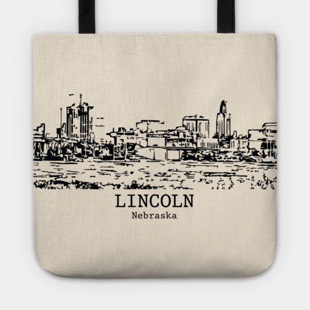 Lincoln - Nebraska Tote by Lakeric