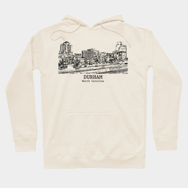 Durham - North Carolina Hoodie by Lakeric