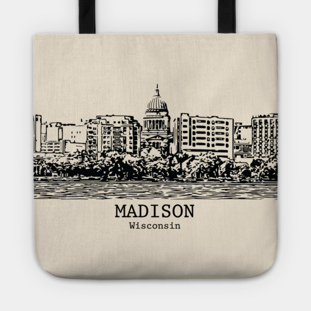 Madison - Wisconsin Tote by Lakeric