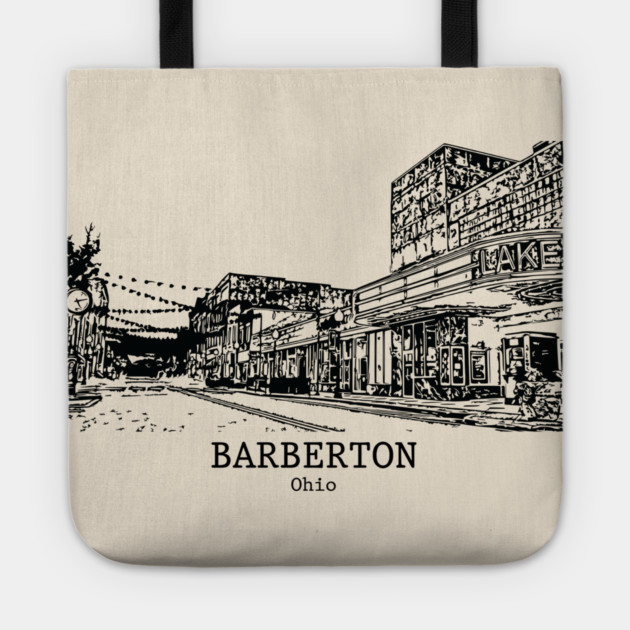 Barberton - Ohio Tote by Lakeric