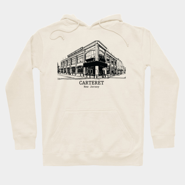 Carteret - New Jersey Hoodie by Lakeric