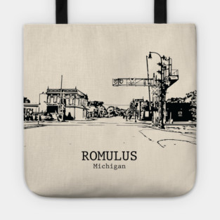 Romulus - Michigan Tote
