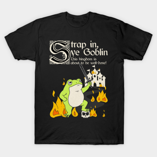 Kingdom BBQ black T-Shirt by Designed By Marty