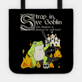 Kingdom BBQ black Tote