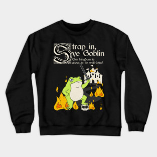 Kingdom BBQ black Crewneck Sweatshirt