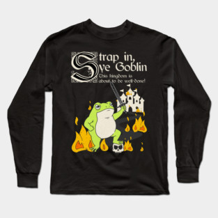 Kingdom BBQ black Long Sleeve T-Shirt