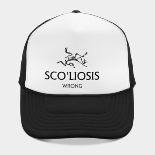 Scoliosis logo Hat