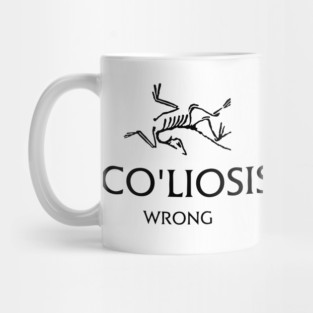 Scoliosis logo Mug