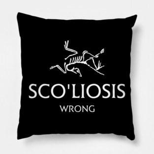 Scoliosis logo Pillow