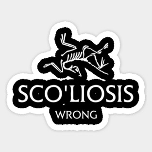 Scoliosis logo Magnet