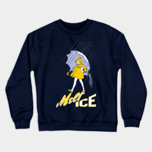 Melt Ice - Abolish Ice Morton Salt Girl Crewneck Sweatshirt