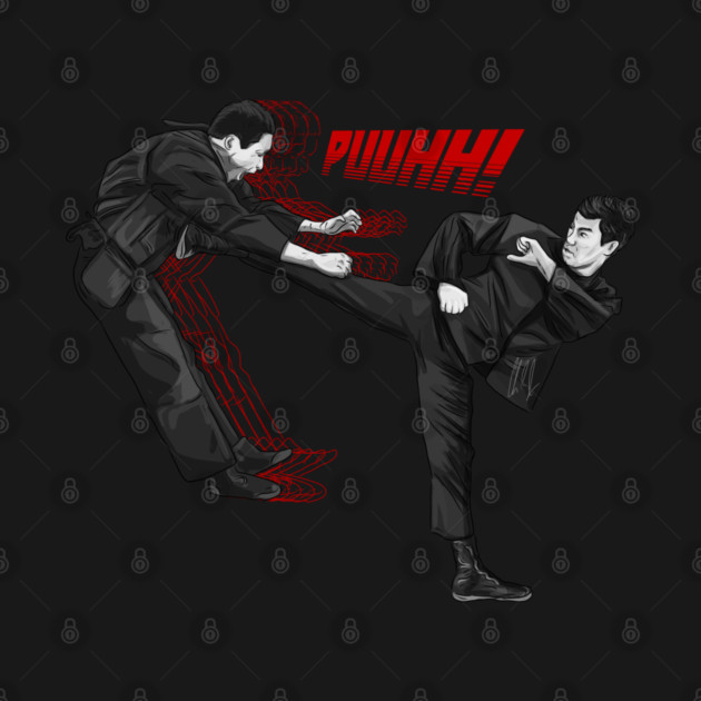 Bruce Lee: Big Ol' KICK by 51Deesigns