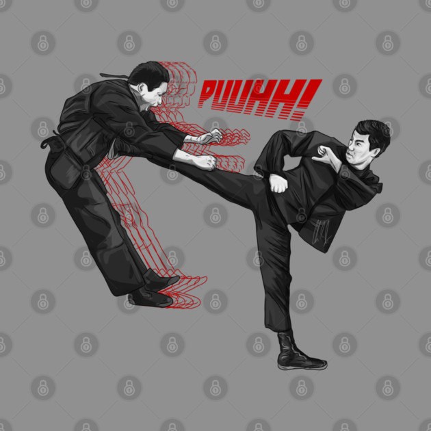 Bruce Lee: Big Ol' KICK by 51Deesigns