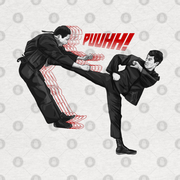 Bruce Lee: Big Ol' KICK by 51Deesigns