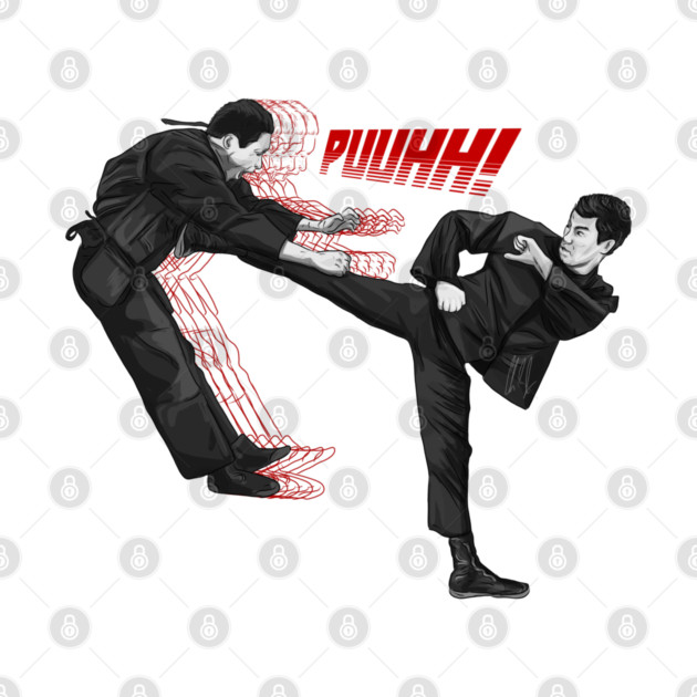 Bruce Lee: Big Ol' KICK by 51Deesigns