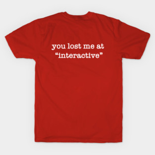 Interactive T-Shirt