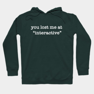Interactive Hoodie