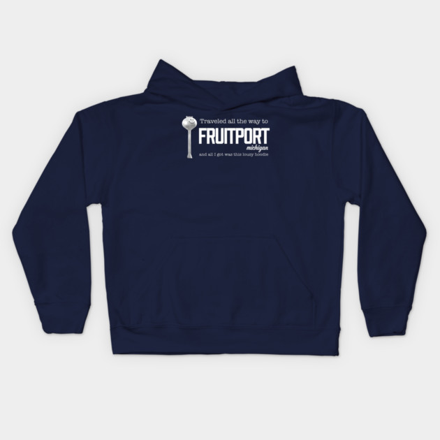 Fruitport Water Tower Hoodie Kids Hoodie by StereoBacon