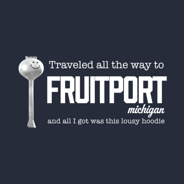 Fruitport Water Tower Hoodie by StereoBacon