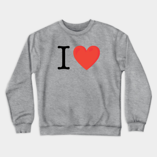 Love Crewneck Sweatshirt by StereoBacon