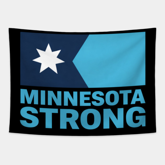 Minnesota Strong State Pride Minnesotan Supporter Tapestry by ArtistTee ⭐⭐⭐⭐⭐