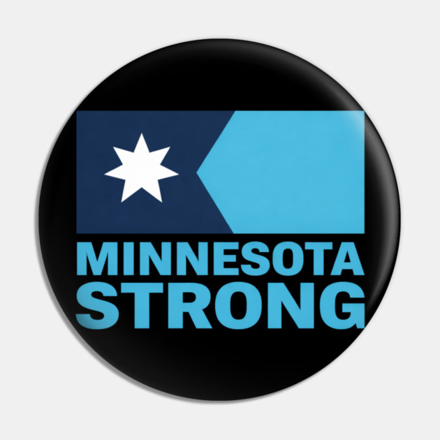 Minnesota Strong State Pride Minnesotan Supporter Pin by ArtistTee ⭐⭐⭐⭐⭐