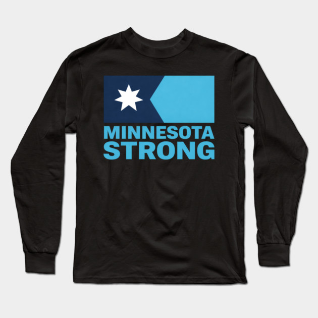 Minnesota Strong State Pride Minnesotan Supporter Long Sleeve T-Shirt by ArtistTee ⭐⭐⭐⭐⭐