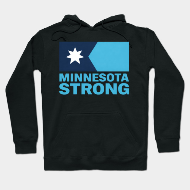 Minnesota Strong State Pride Minnesotan Supporter Hoodie by ArtistTee ⭐⭐⭐⭐⭐