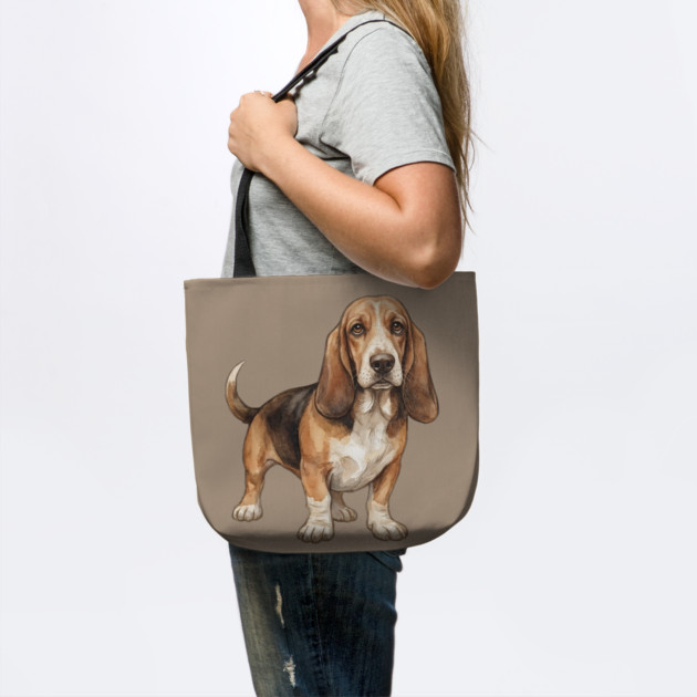 Basset Hound Dog Art by DonWillisJrArt